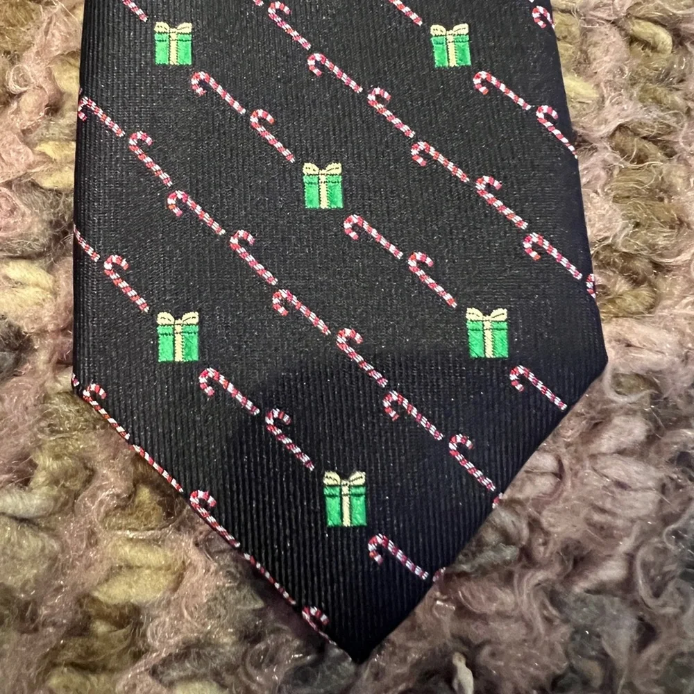 NWT, Wembley & Chaps Washable Christmas clip-on Necktie Neck Ties, Boys.